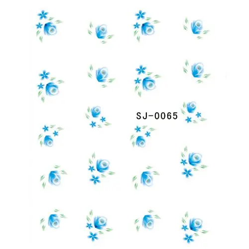 Kis virágok - kék levonók