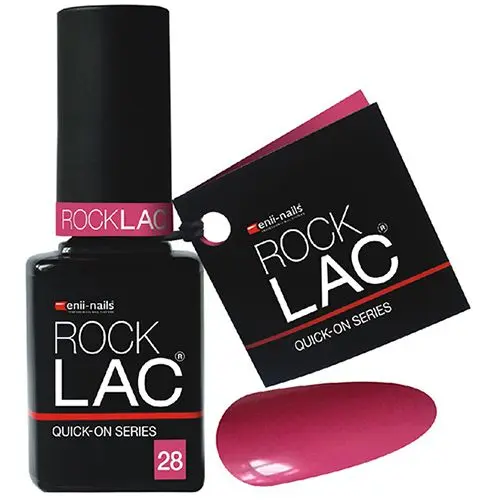 RockLac 28 - babarózsaszín, 11ml