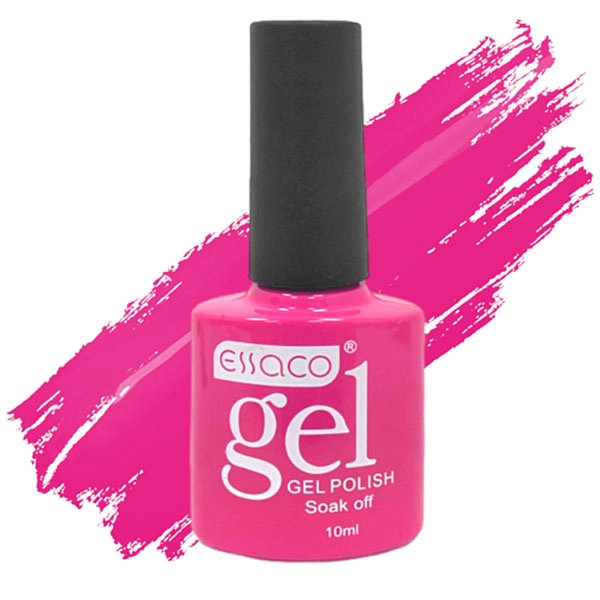 Zselés lakk körömre - Neon Dark Pink, 10 ml