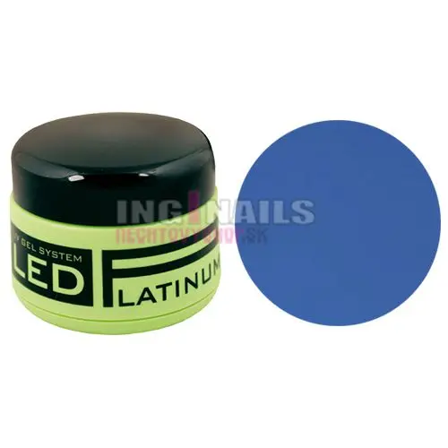 PLATINUM LED UV színes zselé 9g - Cream Blue 218
