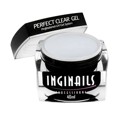 UV zselé Inginails Professional - Perfect Clear Gel 40ml/építő zselék