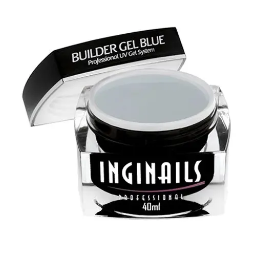 UV zselé Inginails Professional - Builder Gel Blue 40ml /építő zselék