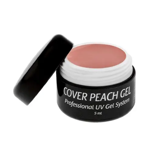 UV zselé Inginails Professional - Cover Peach Gel 5ml /építő zselék