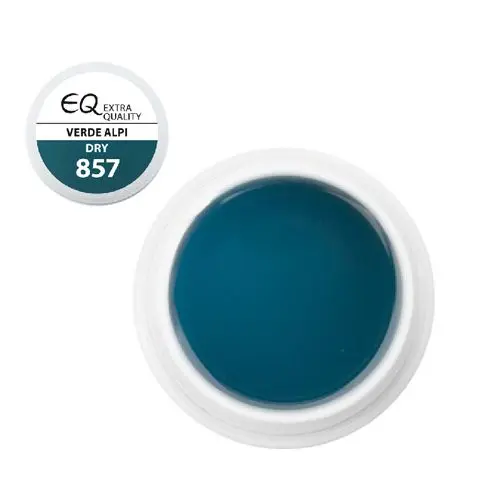 Extra Quality UV zselé 5g – 857 Dry - Verde Alpi