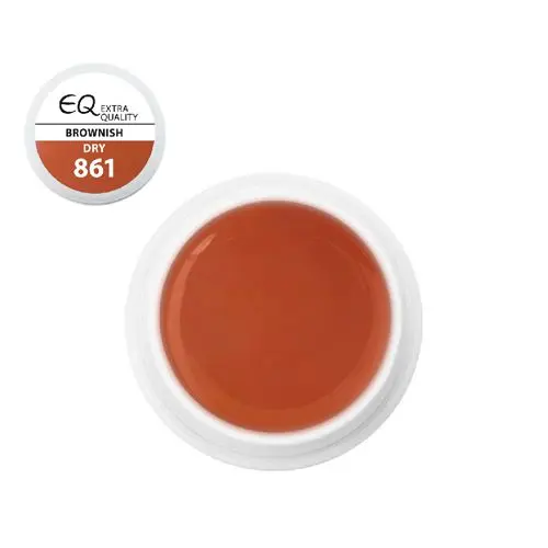 861 Dry – Brownish, színes UV zselé 5g