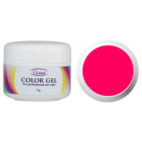 Színes UV zselé - Neon Pink, 5g