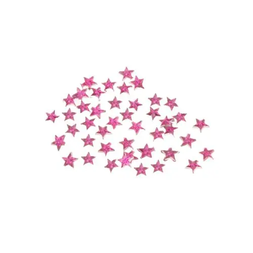 Világos rózsaszín kövecskék, csillagok