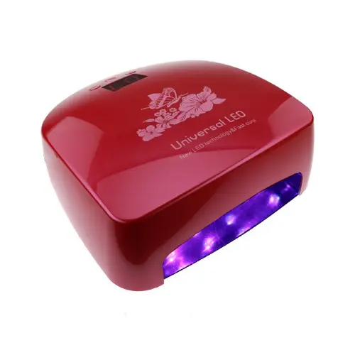Pirosas rózsaszín LED lámpa - 66W/műkörmös lámpa