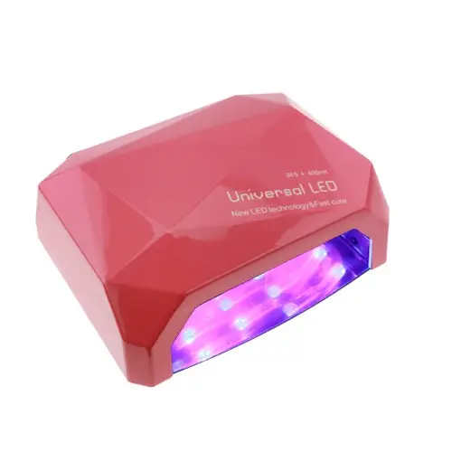 Rózsaszín LED lámpa - 66W/lámpa körömre