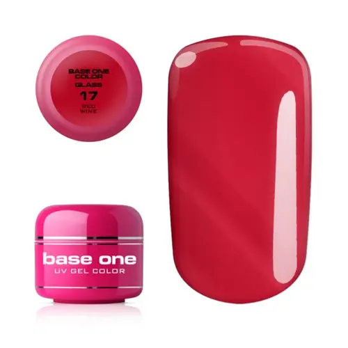 Gel Silcare Base One Color - Red Wine 17, 5g