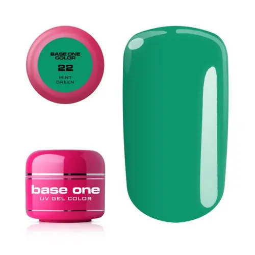Gel Silcare Base One Color - Mint Green 22, 5g