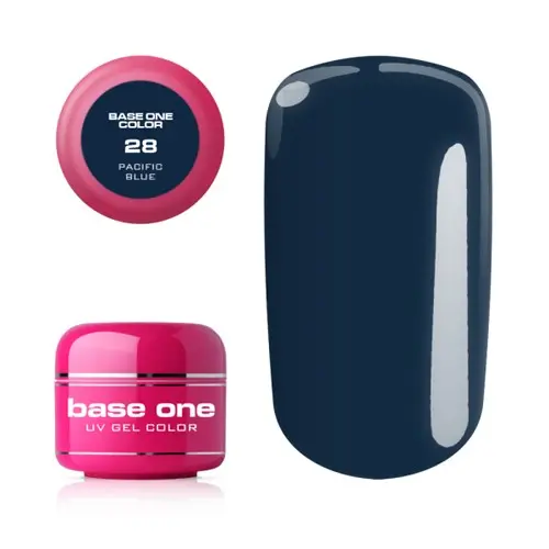 Gel Silcare Base One Color - Pacific Blue 28, 5g