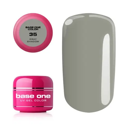 Gel Silcare Base One Color - Grey Shadow 35, 5g