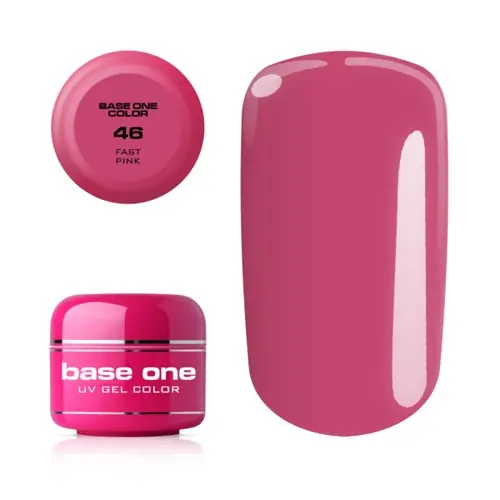 Gel Silcare Base One Color - Fast Pink 46, 5g
