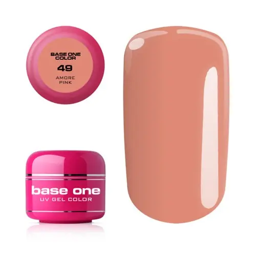 Gel Silcare Base One Color - Amore Pink 49, 5g