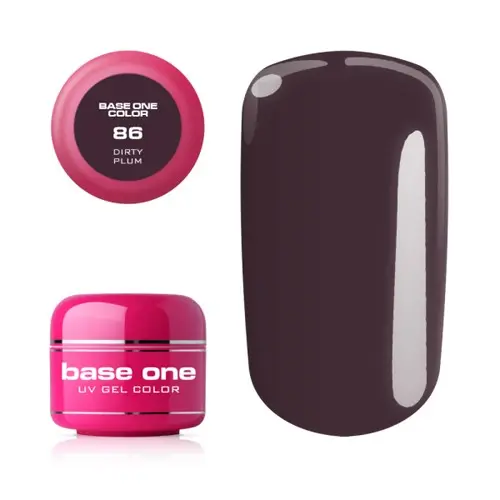 Gel Silcare Base One Color - Dirty Plum 86, 5g