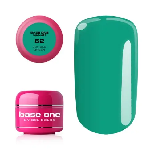 Gel Silcare Base One Color - Jungle Green 62, 5g