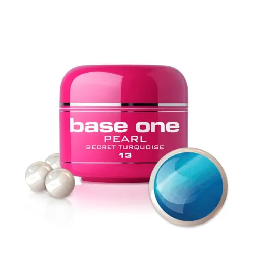 Gel Silcare Base One Pearl - Secret Turquoise 13, 5g