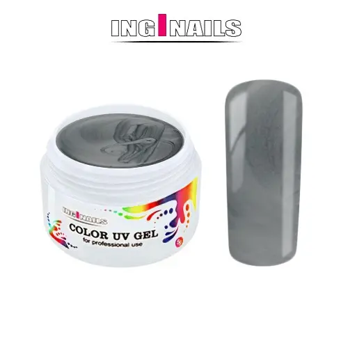 UV zselé, színes Inginails - Metalic Silver 5g