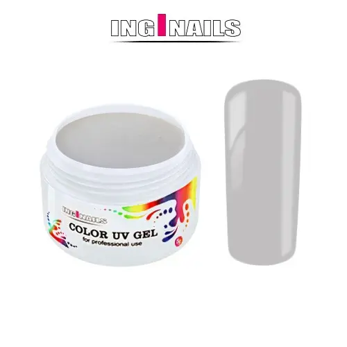 Pearly White - 5g színes UV zselé Inginails