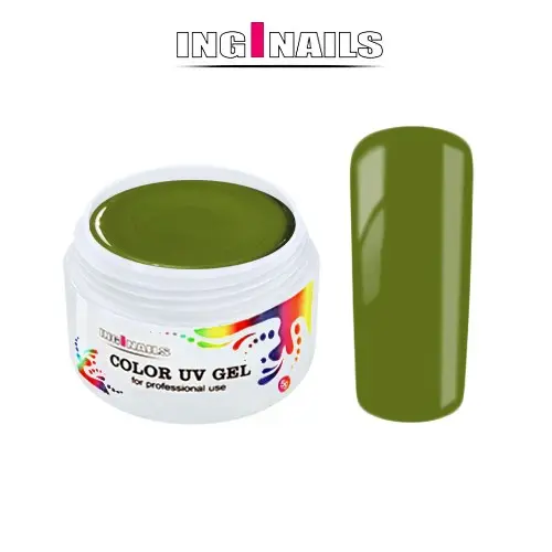 UV zselé, színes Inginails - Peas Green 5g