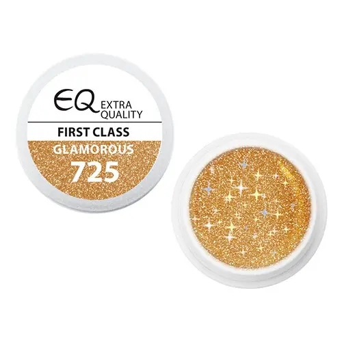 Extra Quality GLAMOURUS színes UV zselé - FIRST CLASS 725, 5g