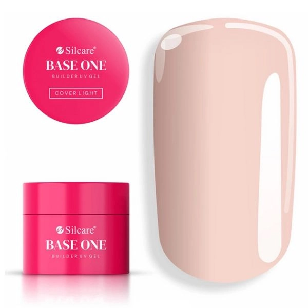  Silcare Base One Gel – Cover Light, 50g/műköröm építő zselé