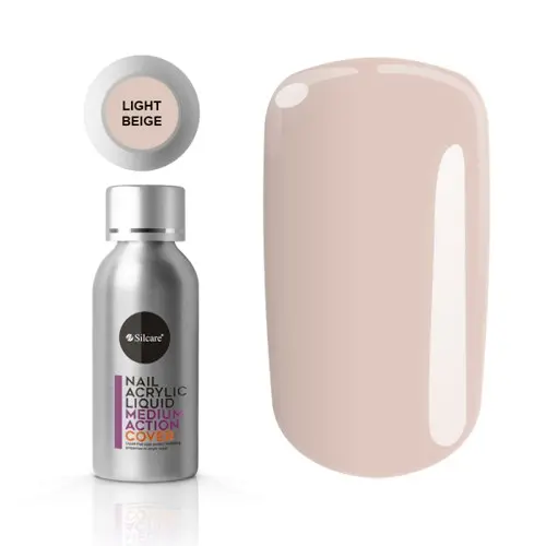 Silcare Akryl liquid – Light Beige 50ml
