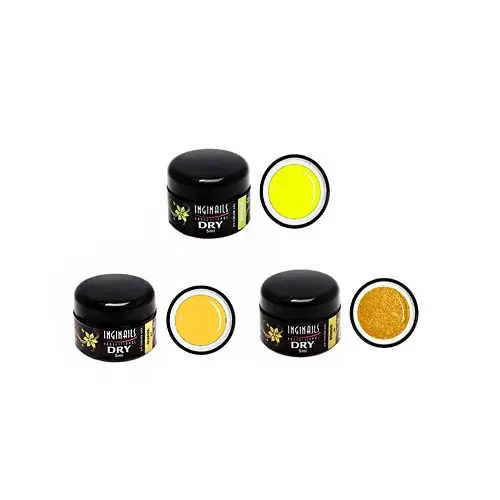 DRY színes zselék - 3db szett - Yellow