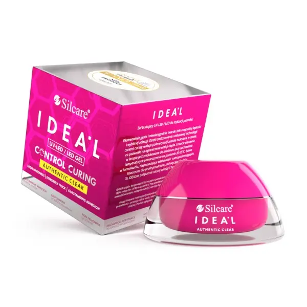 IDEAL UV/LED gel - Authentic clear Silcare 50g