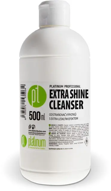 Extra Shine Cleanser – Ragacsos réteg eltávolító, extra csillógó hatással 500ml