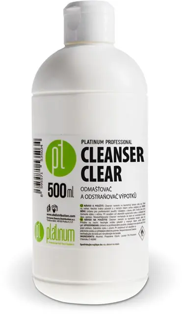 Cleanser Clear – zsírtalanító és ragacsos réteg eltávolító, 500ml
