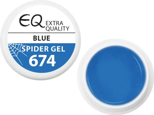 674 - Extra Quality Spider zselé - Blue, 5g 