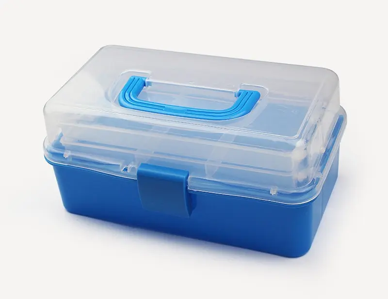 Kék tároló doboz - kicsi