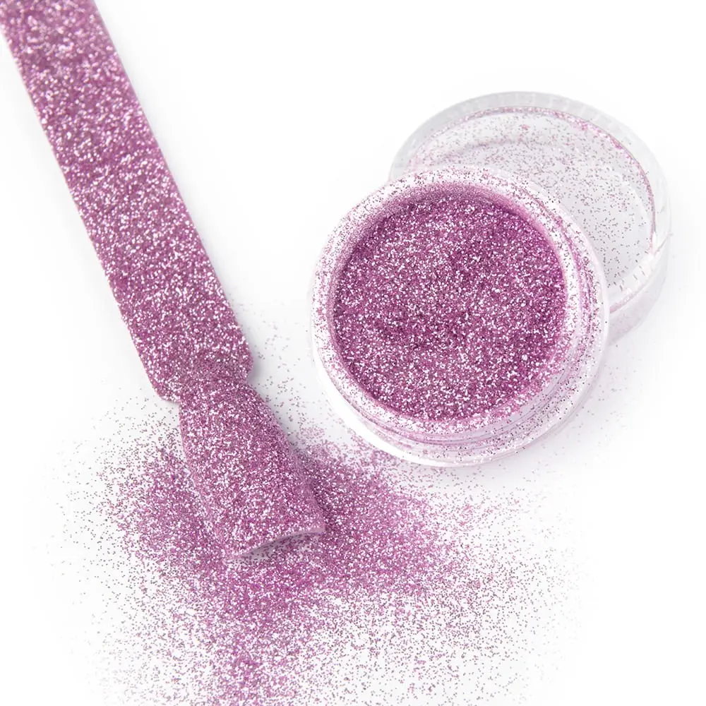 Glitteres díszítő por - Velvet Effect 07-es rózsaszín, 3g