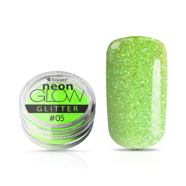 Neon Glow Glitter, 05 - Green, 3g