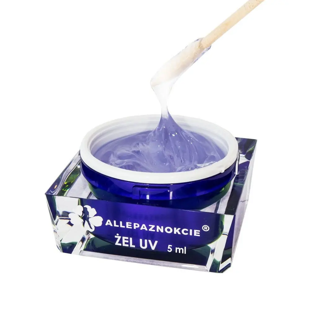 UV műköröm építő zselé - Jelly Clear Glass, 5ml
