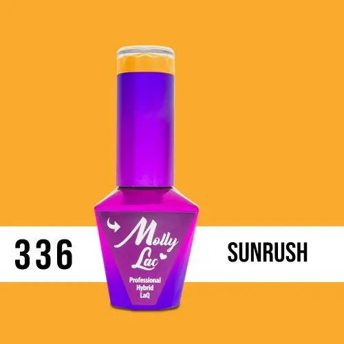 MOLLY LAC UV/LED gél lakk Fancy Fashion - Sunrush 336, 10ml