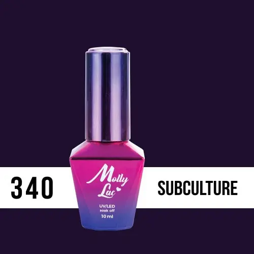 MOLLY LAC UV/LED gél lakk Fashion Outfit - Subculture 340, 10ml