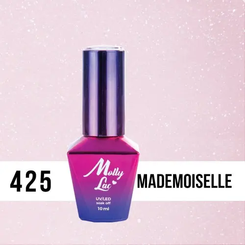 MOLLY LAC UV/LED gél lakk Madame French - Mademoiselle 425, 10ml