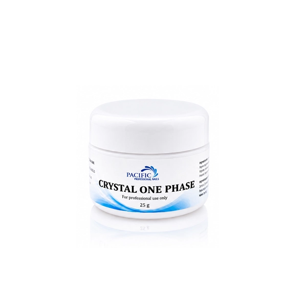 UV körömépítő zselé Crystal One Phase, 25g