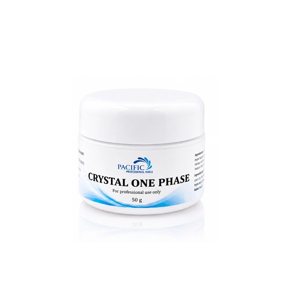 UV körömépítő zselé Crystal One Phase, 50g