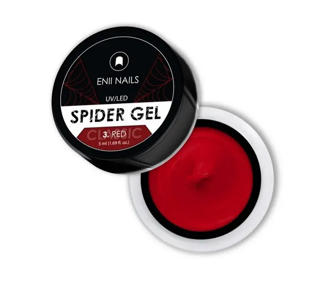 Classic Spider Gel - 3. Red, 5 ml