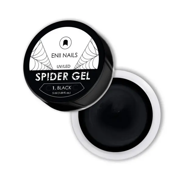 Classic Spider Gel - 1. Black, 5ml