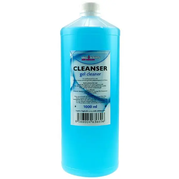 Zselé lemosó folyadék Inginails- 1000ml - Cleanser, kék