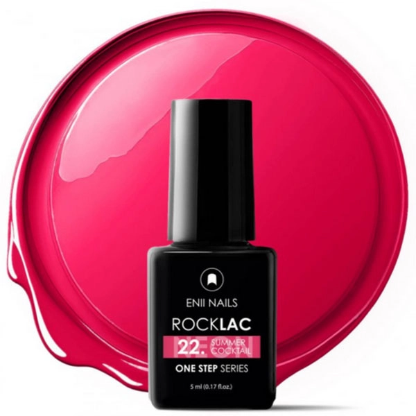 RockLac 22 - élénk rózsaszín, 5ml