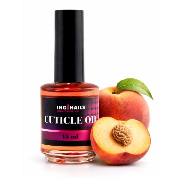 Regeneráló körömolaj Inginails - Cuticle Oil PEACH ORANGE 15ml