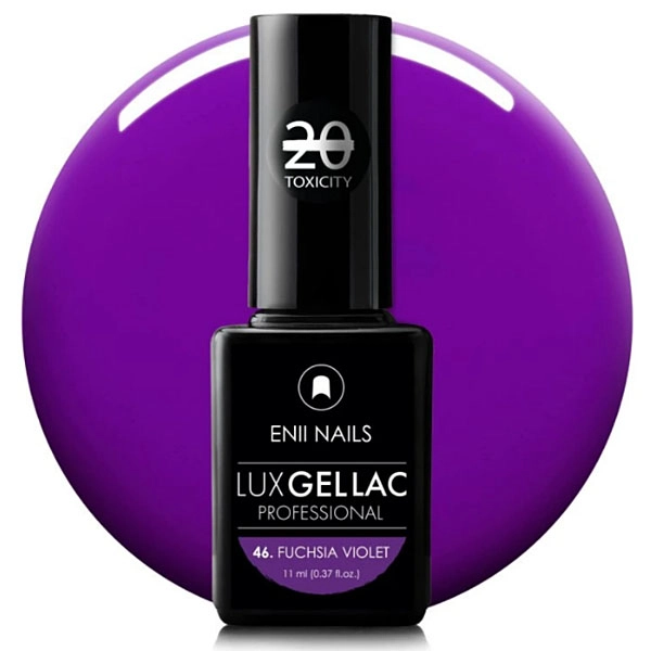 Lux géllakk 46 Fuchsia Violet, 11 ml