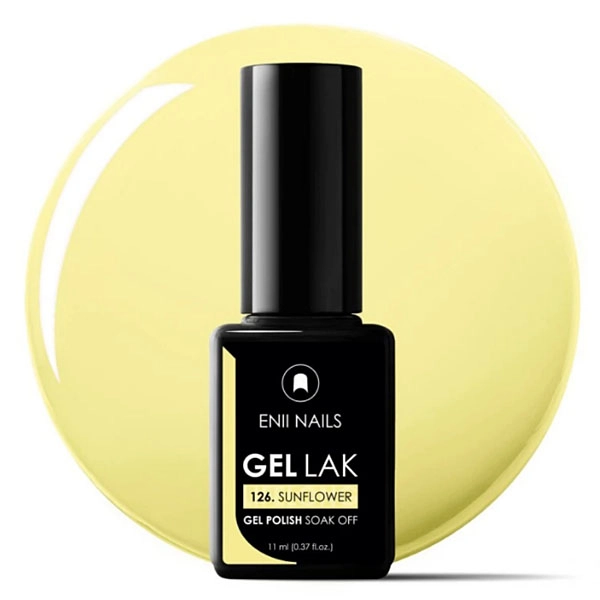 Gél lakk 126 Sunflower, 11 ml