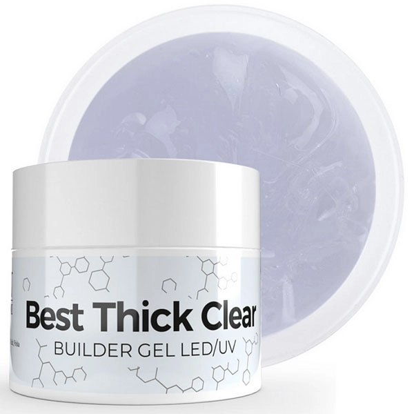 Építőipari UV/LED gél NTN Gel Best Thick Clear, 50g